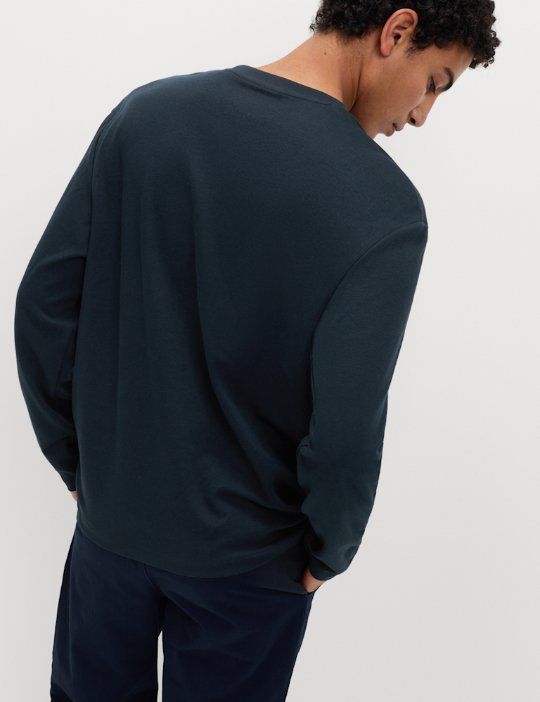 Ultimate Cotton Blend Long Sleeve T-Shirt