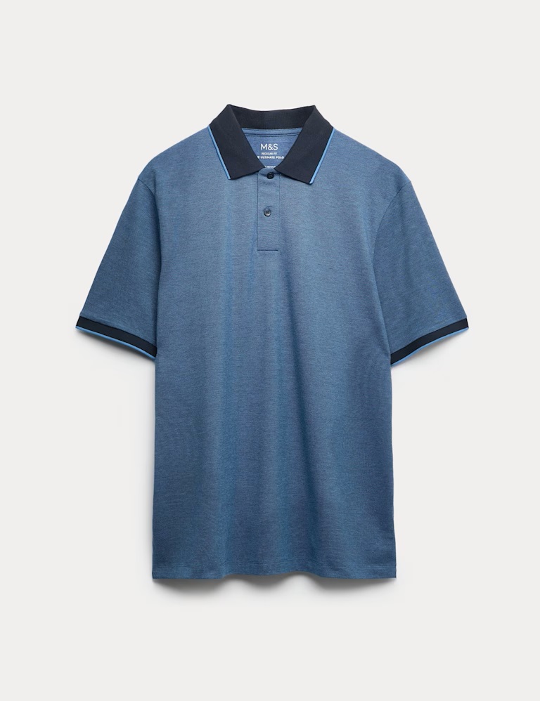 Ultimate Tipped Pique Polo Shirt