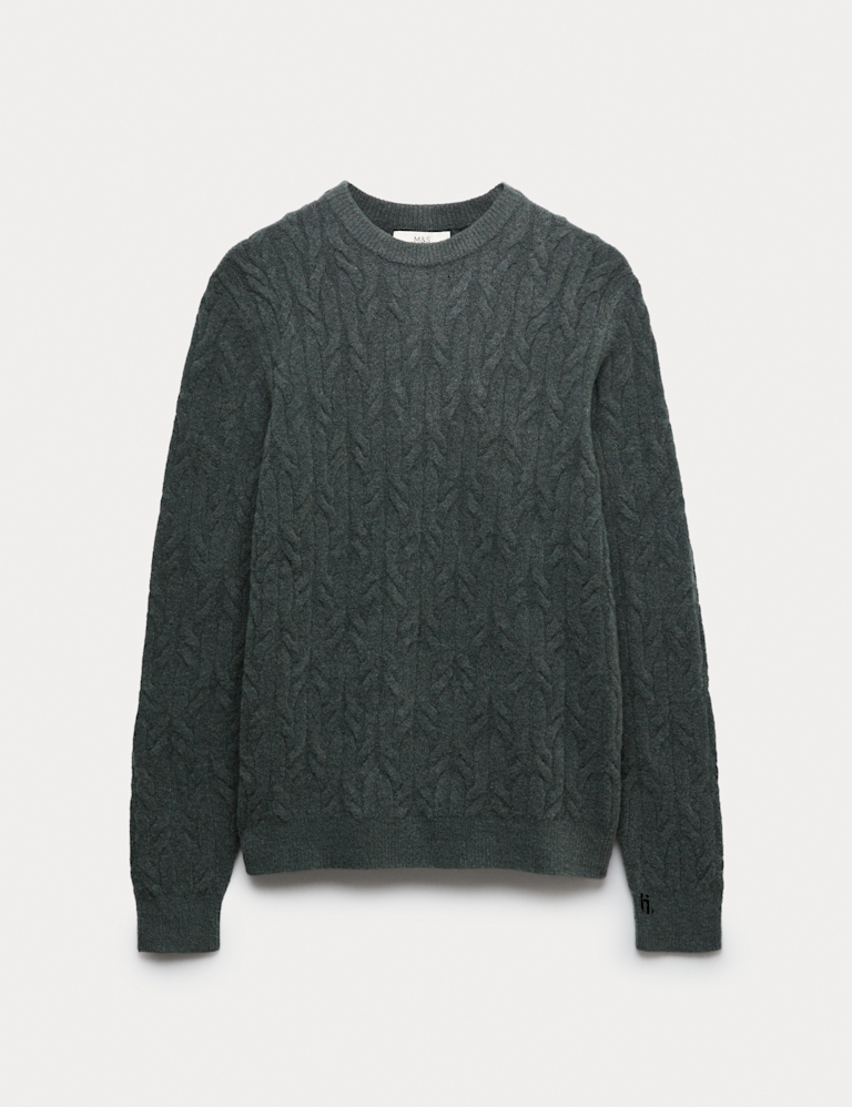 Super Soft Cable Knit Jumper with Wool