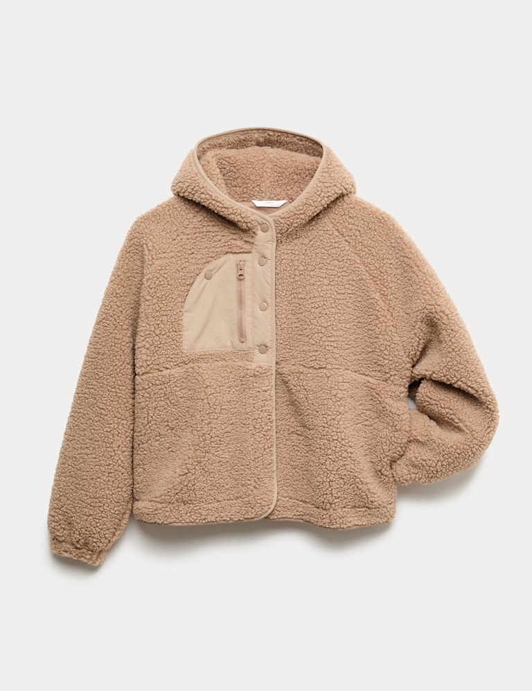 Borg Oversized Jacket (6-16 Yrs)