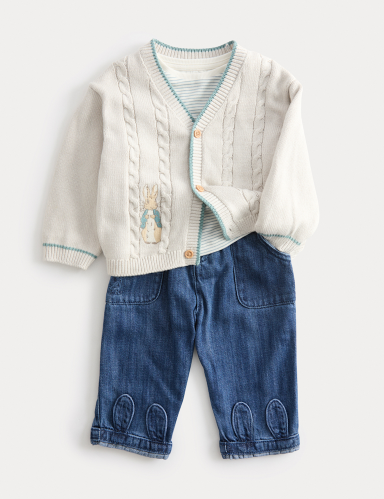 3pc Peter Rabbit™ Outfit (0-3 Yrs)