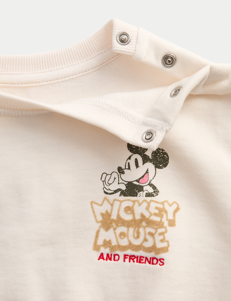 Cotton Rich Mickey Mouse™ Sweatshirt (0-3 Yrs)