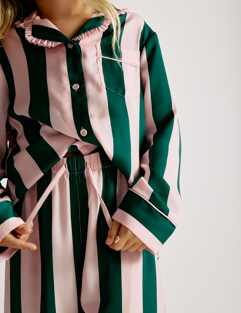 Satin Striped Pyjamas (3-16 Yrs)