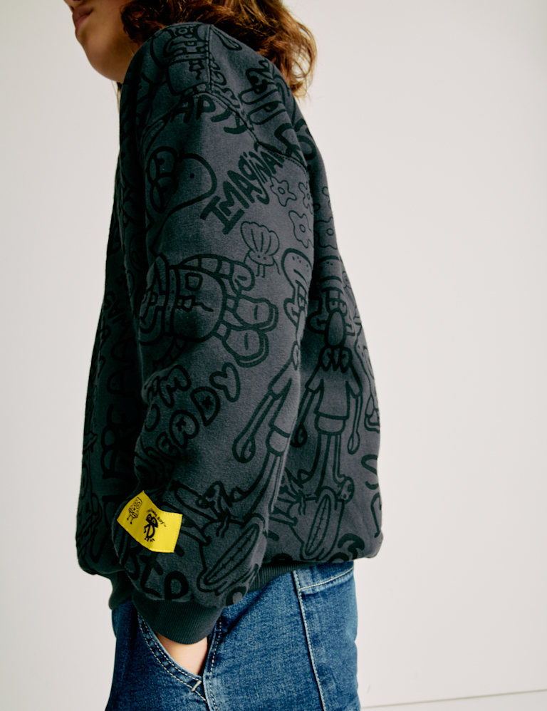 Doodle Boy™ x SpongeBob SquarePants™ Printed Sweatshirt (4-16 Yrs)