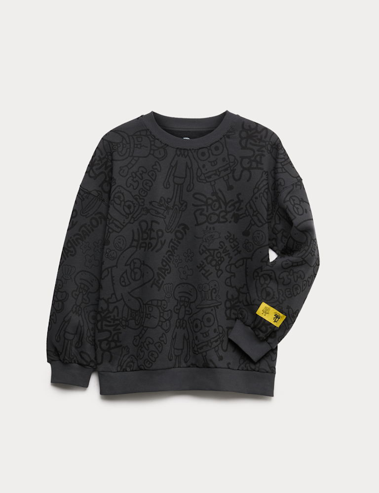 Doodle Boy™ x SpongeBob SquarePants™ Printed Sweatshirt (4-16 Yrs)