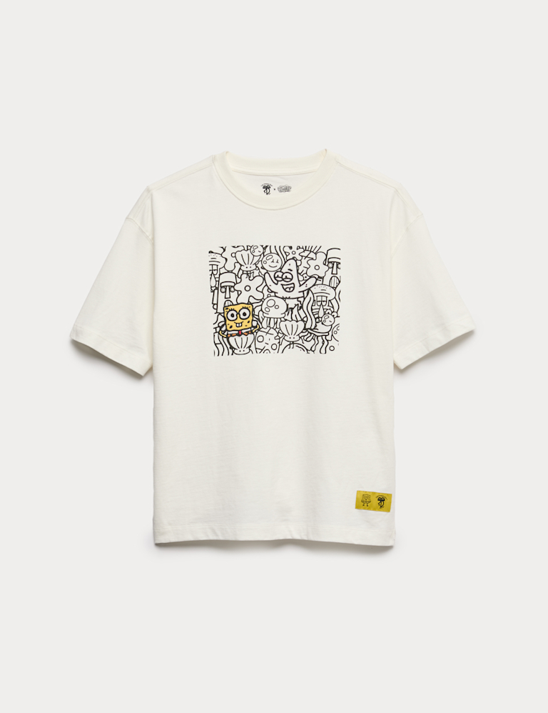 Doodle Boy™ x SpongeBob SquarePants™ Graphic T-Shirt (2-16 Yrs)