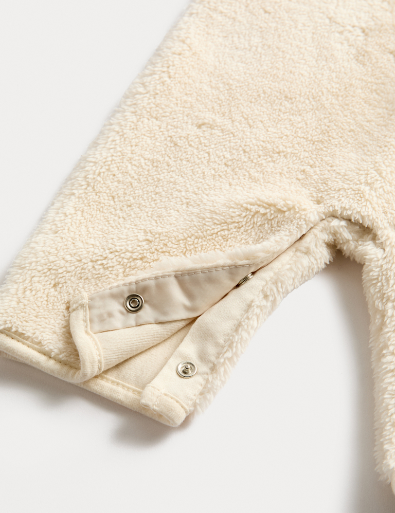 Borg Bunny Ears Sleepsuit (0-12 Mths)