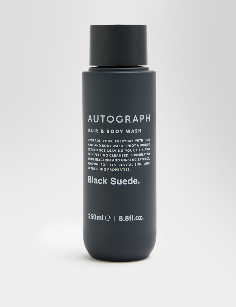 Black Suede Hair & Body Wash 250ml