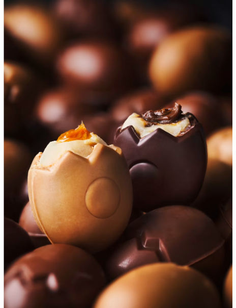 Eggstra Gooey Caramel Eggs