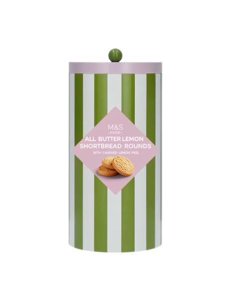 All Butter Lemon Shortbread Rounds