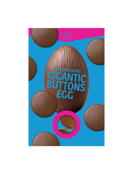 Milk Chocolate Gigantic Buttons Egg