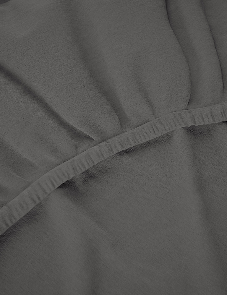 Pure Brushed Cotton Fitted Sheet