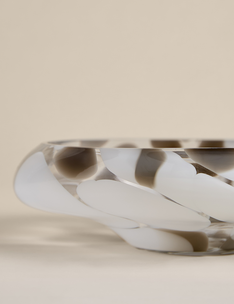 Medium Confetti Glass Centrepiece