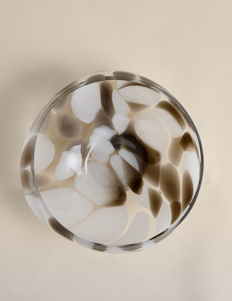 Medium Confetti Glass Centrepiece