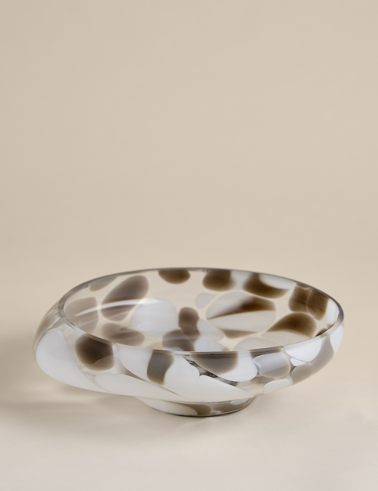 Medium Confetti Glass Centrepiece