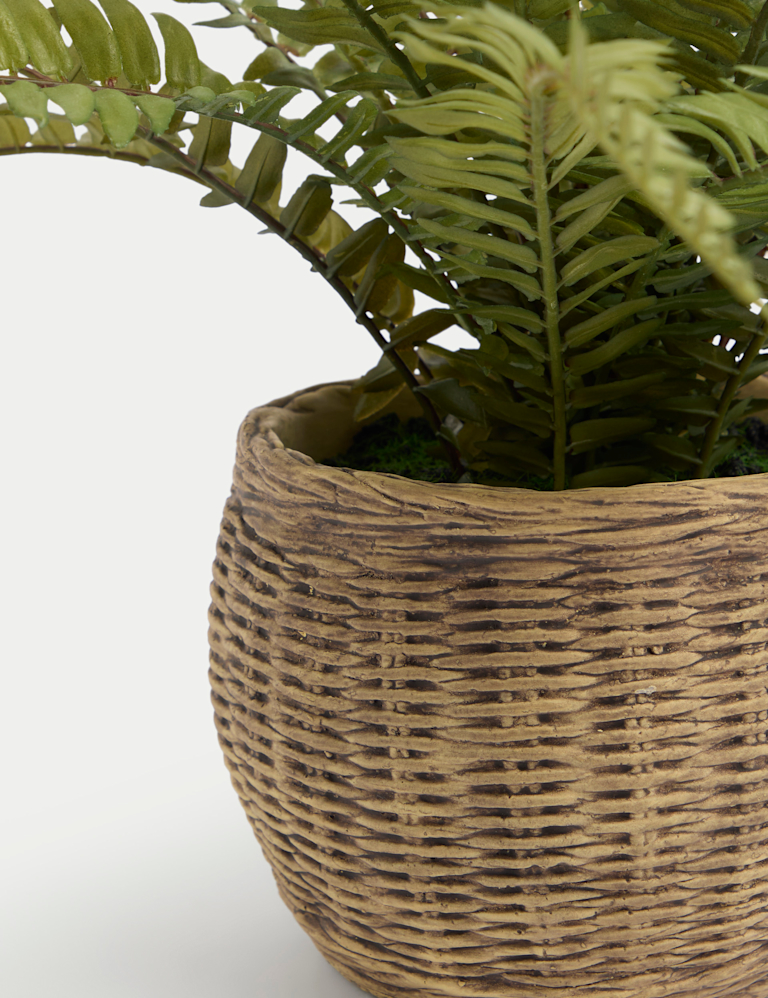Artificial Fern Plant In Pot