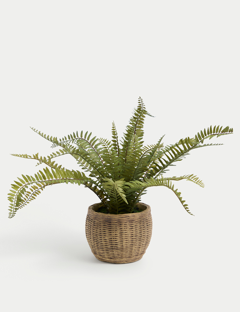 Artificial Fern Plant In Pot