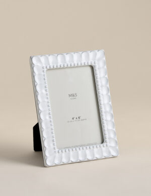 Ceramic Beaded Photo Frame 4x6 Inch