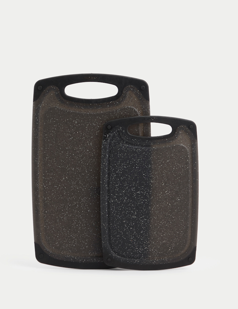 Set of 2 Non Slip Chopping Boards