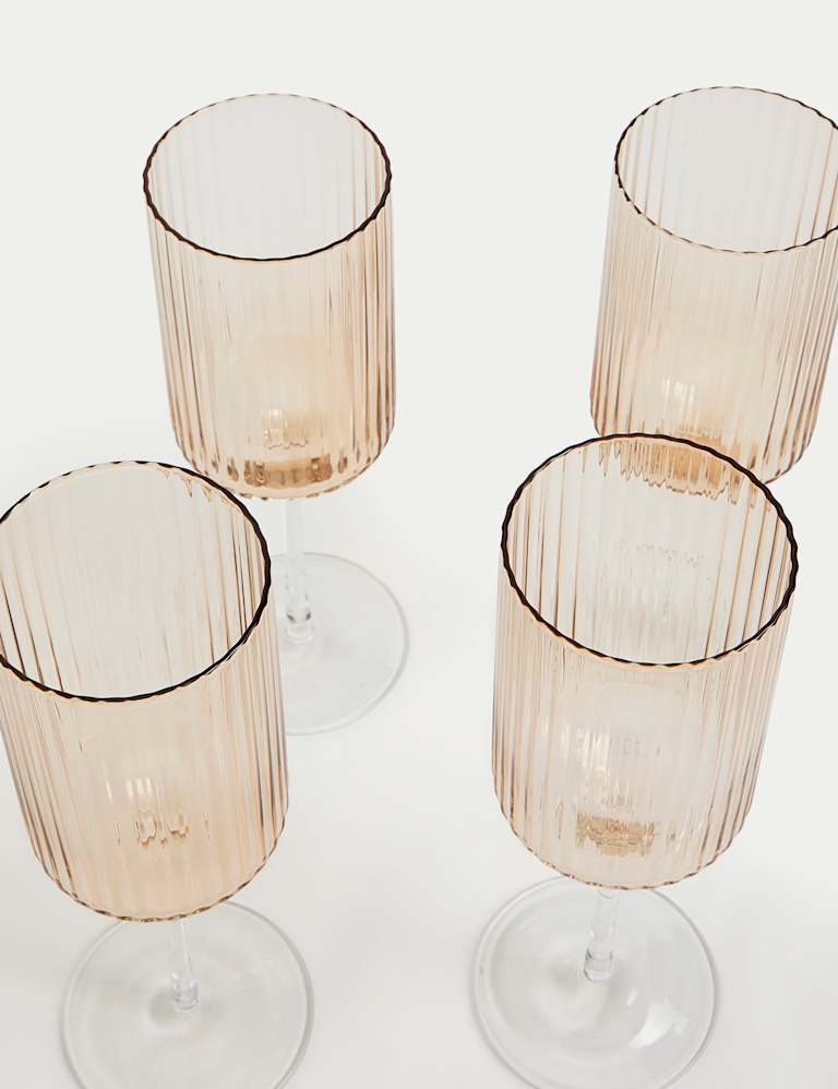 Set of 4 Handmade Celine Wine Glasses
