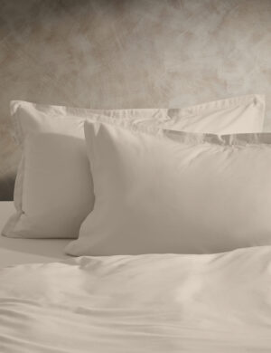 2pk Washed Cotton Oxford Pillowcases