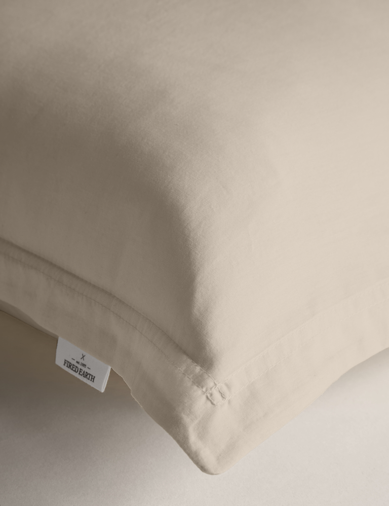 2pk Washed Cotton Oxford Pillowcases