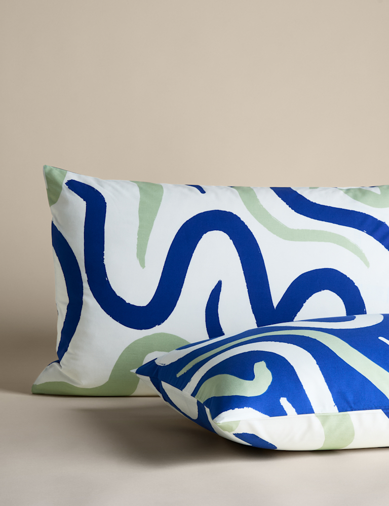 Cotton Rich Modern Lines Bedding Set