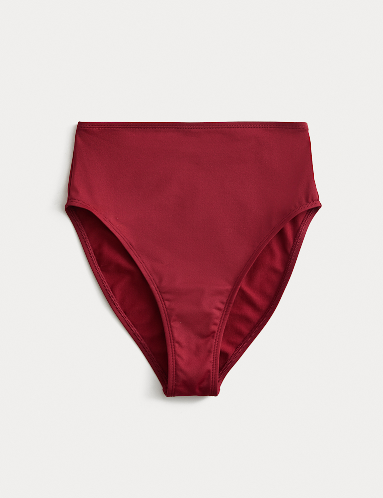 Sculpt High Waist High Leg Bikini Bottoms