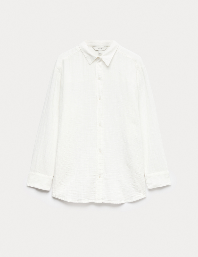 Pure Cotton Double Cloth Beach Shirt