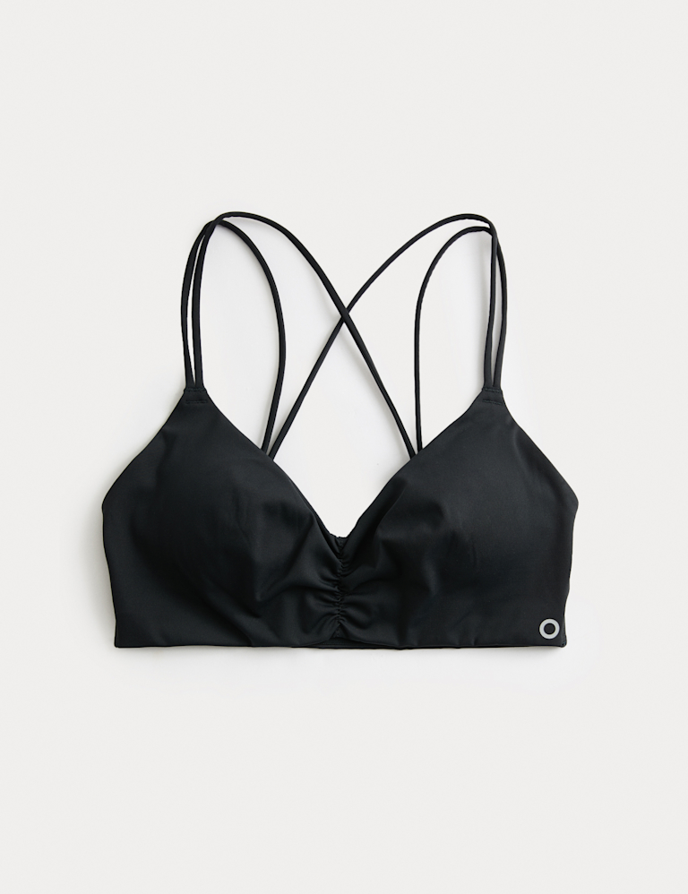 Low Impact Non Wired Triangle Sports Bra