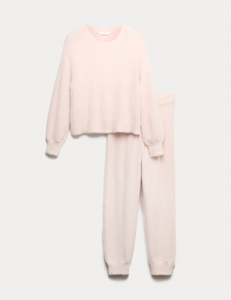 Feather Knit Pyjama Set