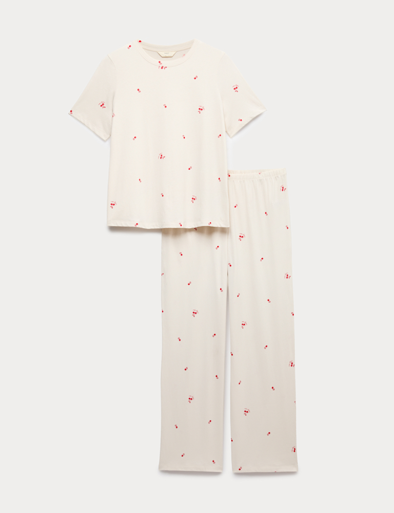 Pure Cotton Printed Pyjama Set
