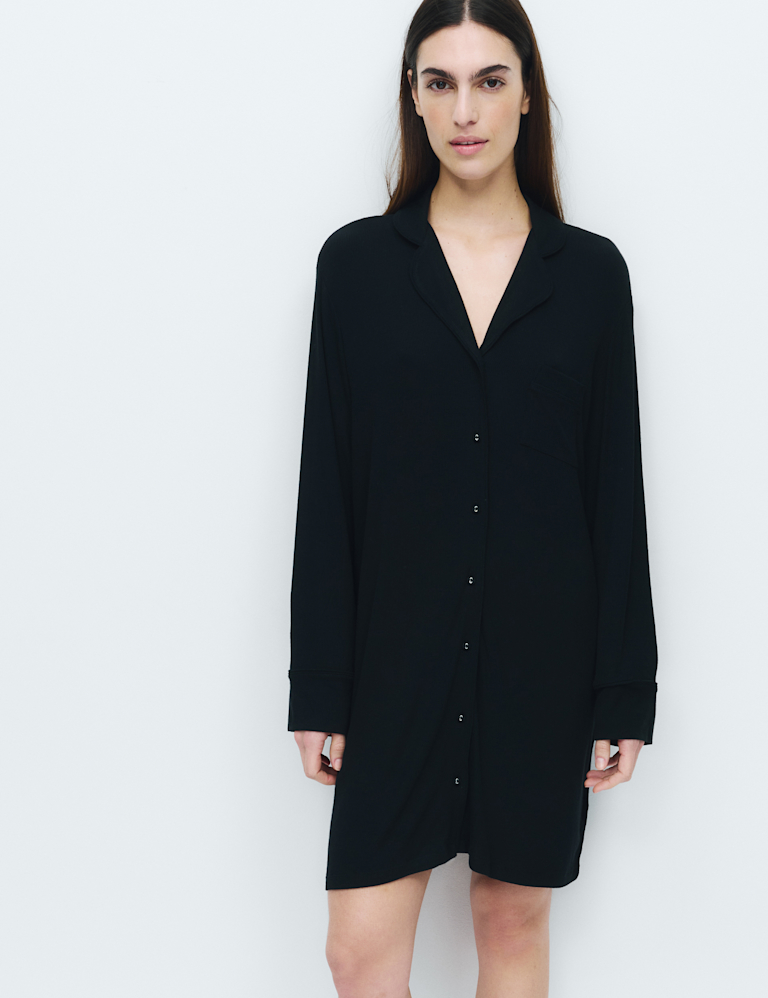 Ribbed Revere Nightshirt
