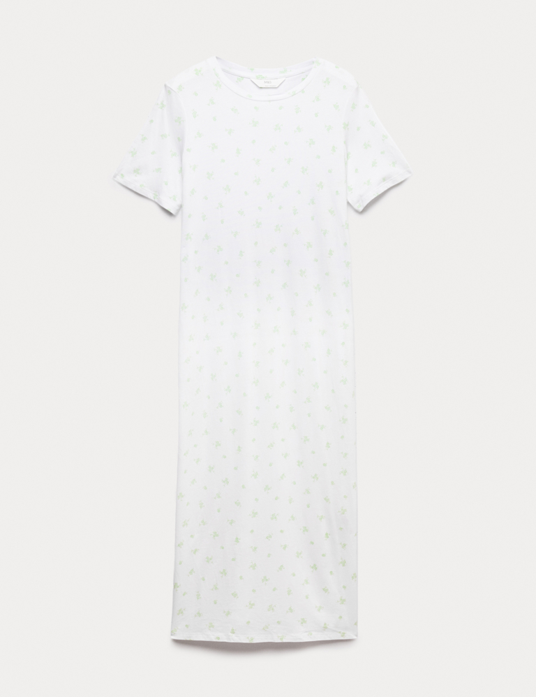 Cotton Modal Printed Nightdress