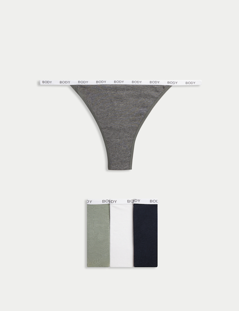 4pk Cotton Rich Tanga Thongs 4pk Cotton Rich Tanga Thongs