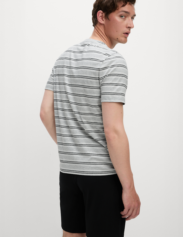 Pure Cotton Striped Pyjama Set