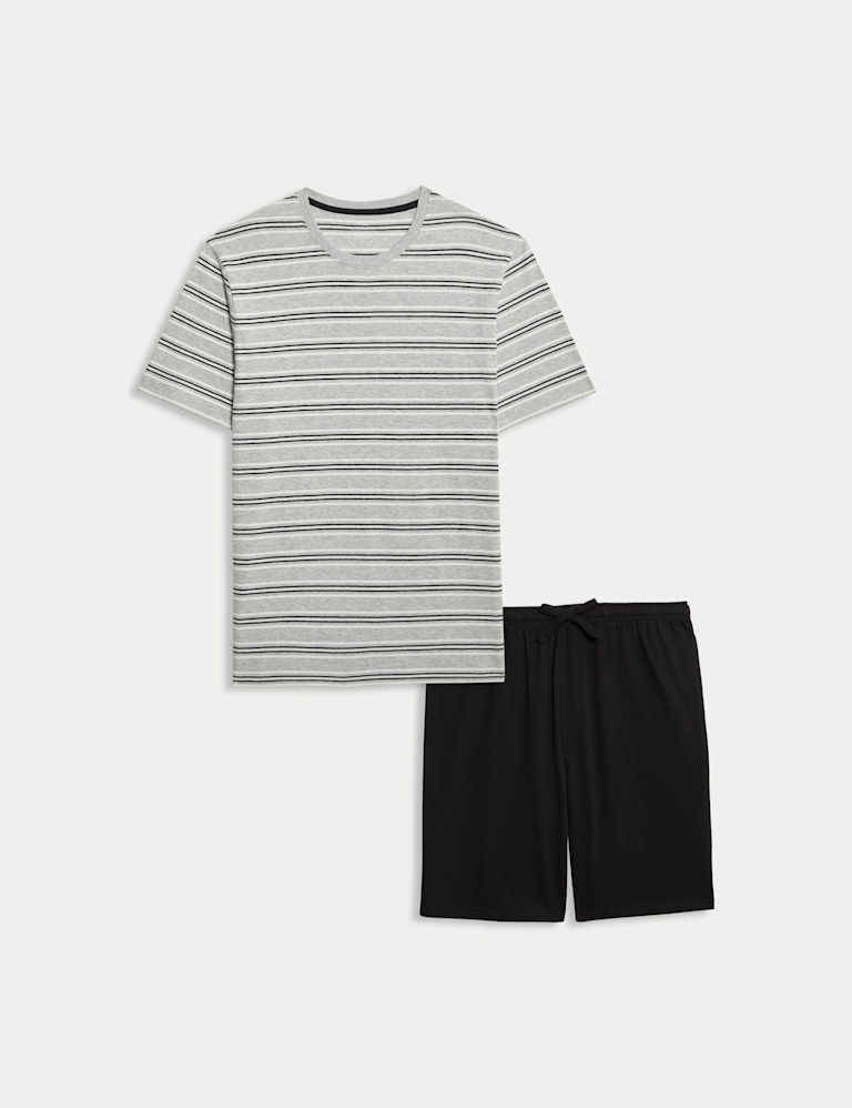 Pure Cotton Striped Pyjama Set