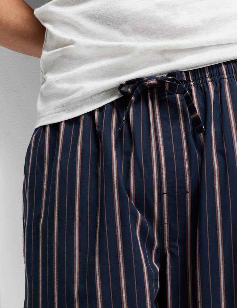 Pure Cotton Striped Pyjama Set