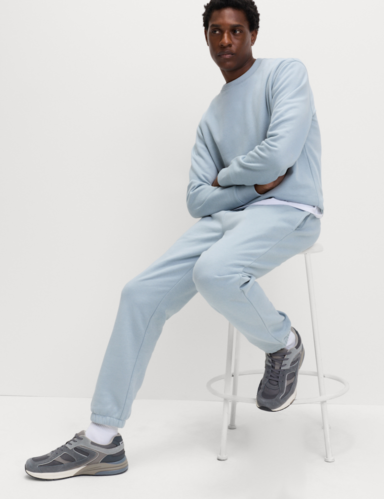 Elasticated Waist Cotton Rich Joggers