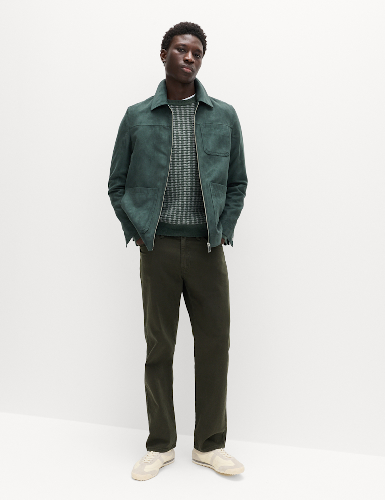 Supersoft Textured Stitch Crew Neck Jumper