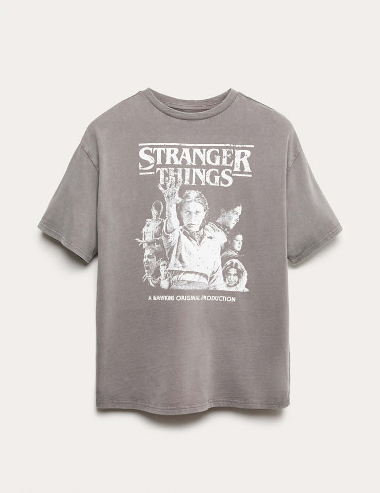 Pure Cotton Stranger Things™ T-Shirt (7-16 Yrs)