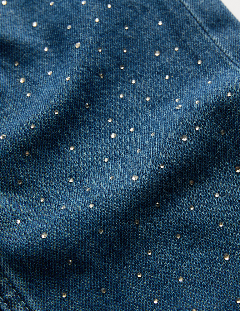 Denim Diamante Jeans (2-8 Yrs)