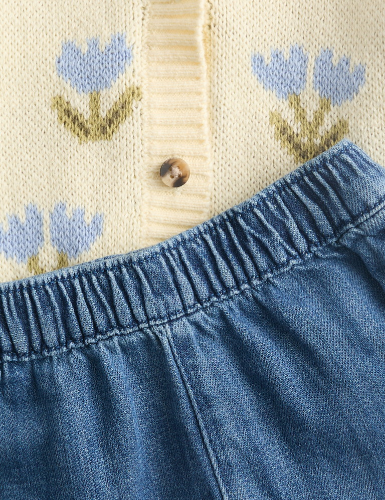 3 Piece Cotton Rich Outfit (0-6 Yrs)