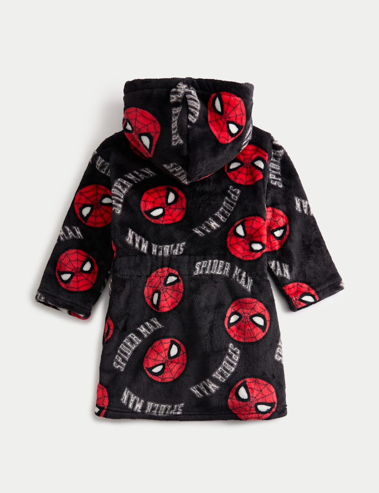 Fleece Spider-Man™ Dressing Gown (1-8 Yrs)