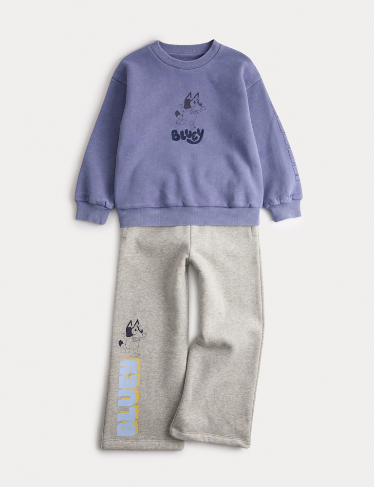 2pc Cotton Rich Bluey™ Jogger Outfit (2-8 Yrs)