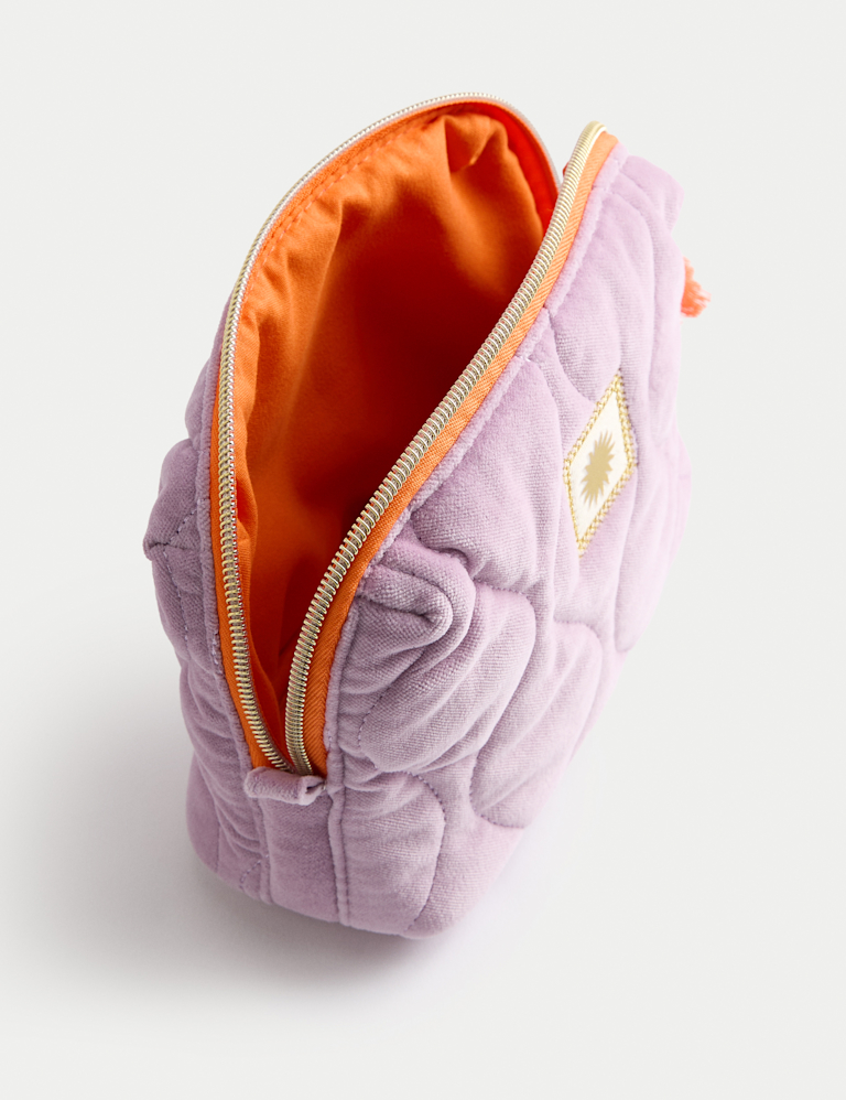 Small Quilted Toiletry Bag