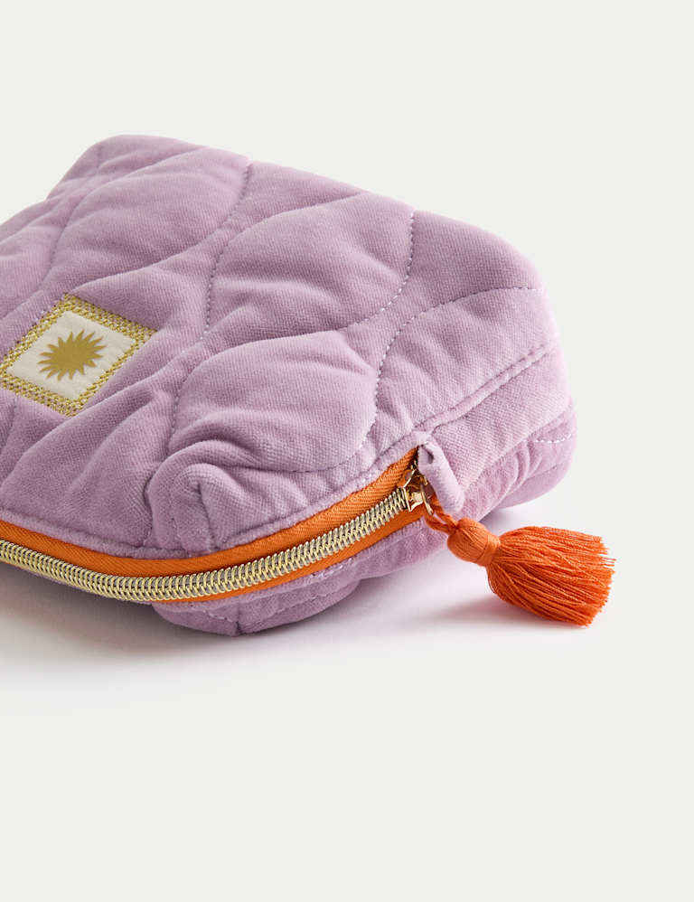 Small Quilted Toiletry Bag