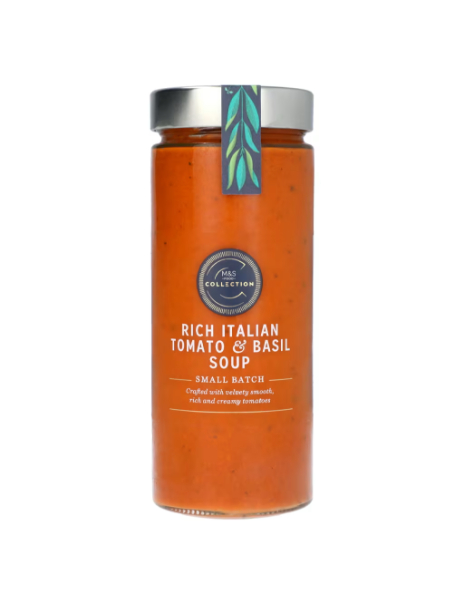 Rich Italian Tomato and Basil Soup