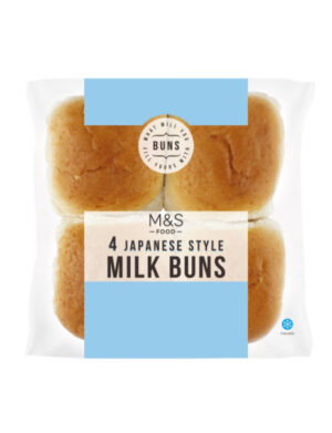 4 Japanese Style Milk Buns