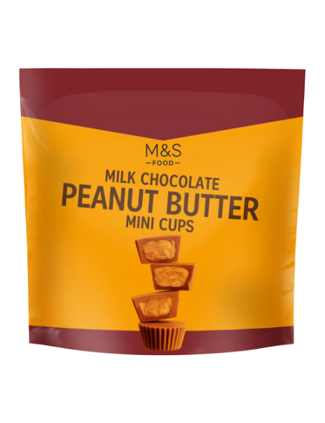 Mini Peanut Butter Cups Treat Bag